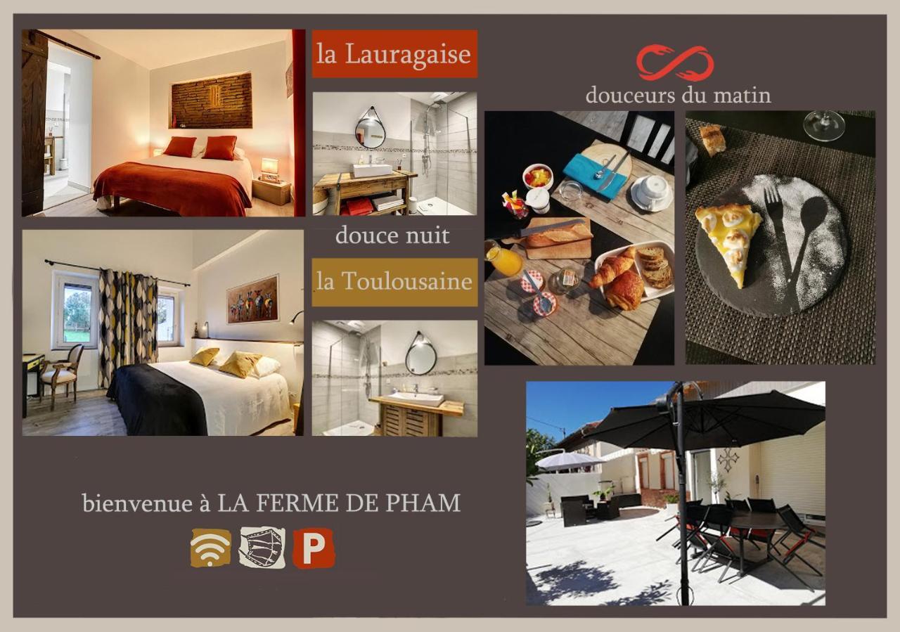Bed and Breakfast La Ferme De Pham Belberaud Zewnętrze zdjęcie